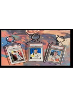 3138B Aaron Judge  3 Pack Bundle 3 Different Custom Novelty Keychains